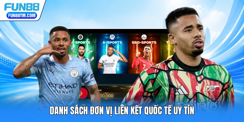 Danh sách đơn vị liên kết quốc tế uy tín